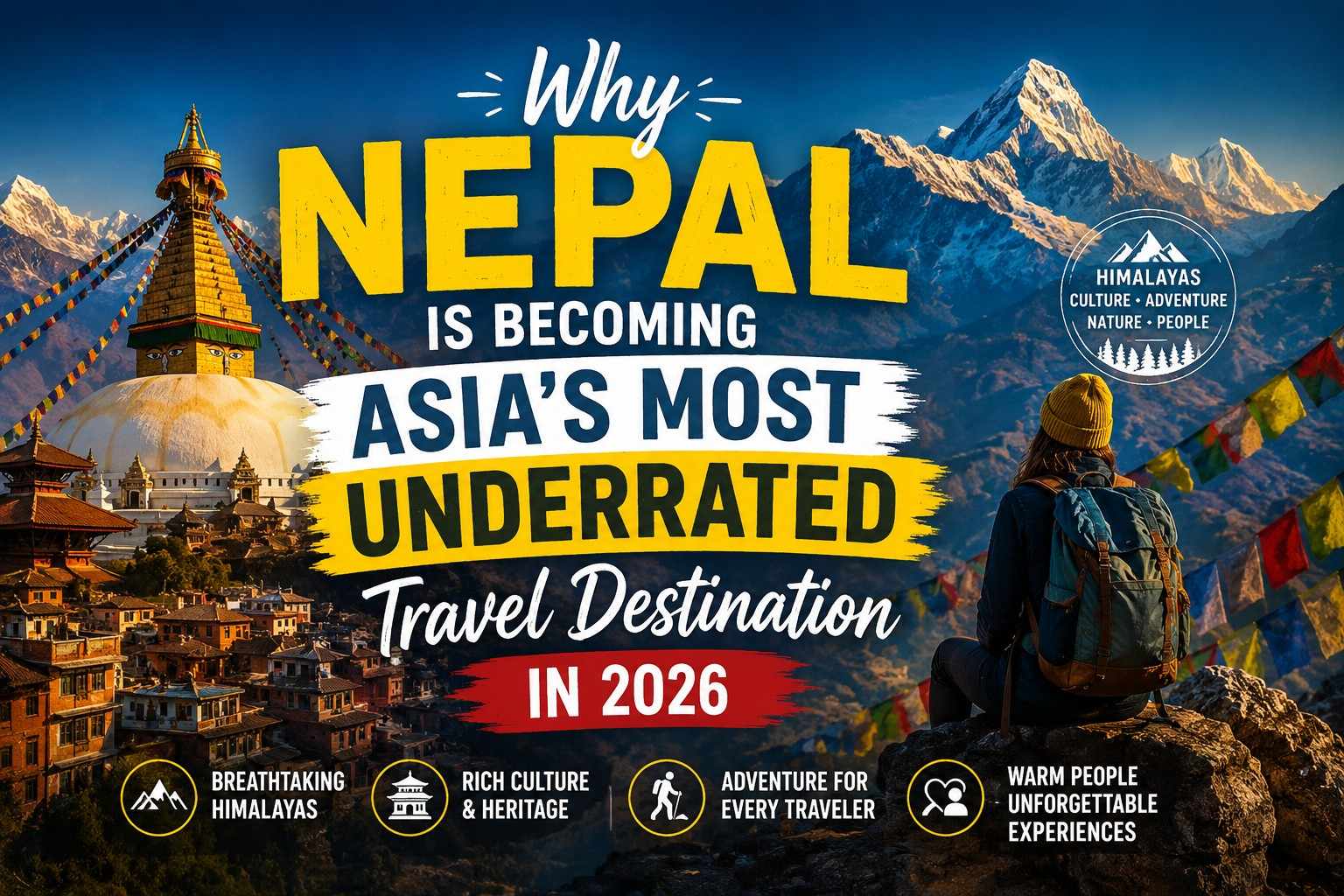 Why Nepal Is Becoming Asia’s Most Underrated Travel Destination (2026 Guide)
